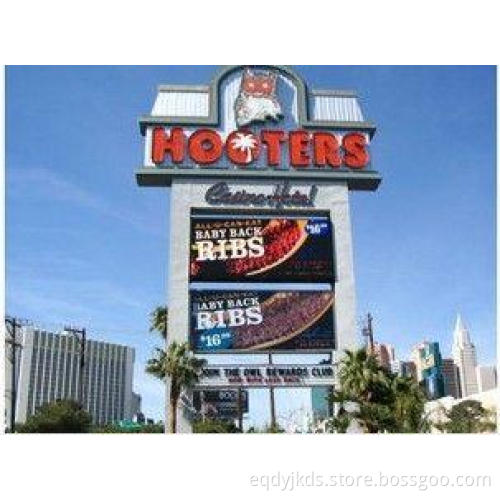 Customized P6 Outdoor LED Billboard 6500 nits/ , Outdoor Fu